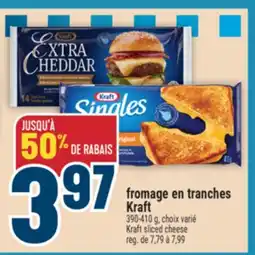 Marché Adonis Fromage en tranches Kraft | Kraft sliced cheese offer