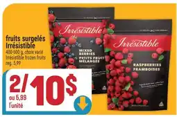 Marché Adonis FRUITS SURGELÉS IRRÉSISTIBLE | IRRÉSISTIBLE FROZEN FRUITS offer