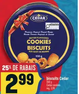 Marché Adonis BISCUITS CEDAR | CEDAR COOKIES offer