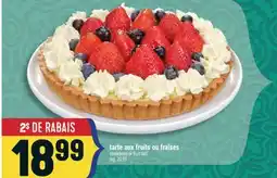 Marché Adonis TARTE AUX FRUITS OU FRAISES | STRAWBERRY OR FRUIT TART offer
