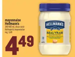Marché Adonis MAYONNAISE HELLMANN'S | HELLMANN'S MAYONNAISE offer