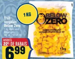 Marché Adonis FRUIT SURGELÉS BELOW ZERO | BELOW ZERO offer