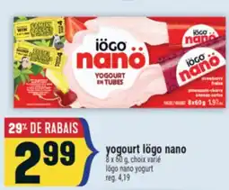 Marché Adonis yogourt Iögo nano | Iögo nano yogurt offer