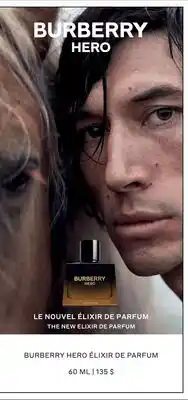 Jean Coutu BURBERRY HERO HERO ÉLIXIR DE PARFUM offer