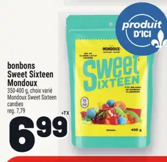 Metro BONBONS SWEET SIXTEEN MONDOUX | MONDOUX SWEET SIXTEEN CANDIES offer