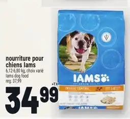 Metro NOURRITURE POUR CHIENS IAMS | IAMS DOG FOOD offer