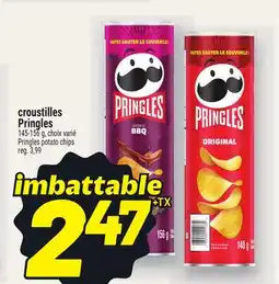 Metro CROUSTILLES PRINGLES | PRINGLES POTATO CHIPS offer