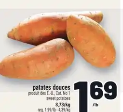 Metro PATATES DOUCES | SWEET POTATOES offer