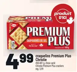 Metro CRAQUELINS PREMIUM PLUS CHRISTIE | CHRISTIE PREMIUM PLUS CRACKERS offer