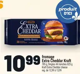 Metro FROMAGE EXTRA CHEDDAR KRAFT | KRAFT EXTRA CHEDDAR CHEESE offer