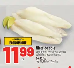 Metro FILETS DE SOLE | SOLE FILLETS offer