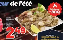 Metro CREVETTES TIGRÉES NOIRES | BLACK TIGER SHRIMP offer