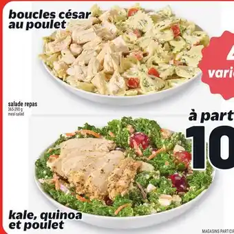 Metro SALADE REPAS | MEAL SALAD offer