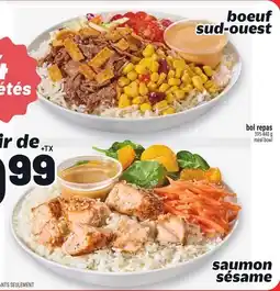 Metro BOL REPAS | MEAL BOWL offer