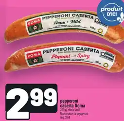 Metro PEPPERONI CASERTA ROMA | ROMA CASERTA PEPPERONI offer