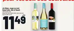 Metro VIN BLANC, ROUGE OU ROSÉ KEEP CALM, OUT OF REACH | KEEP CALM, OUT OF REACH WHITE, RED OR ROSÉ WINE offer