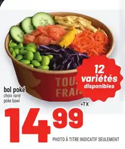 Metro BOL POKÉ | POKE BOWL offer