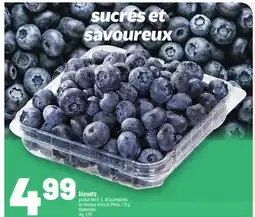 Metro BLEUETS | BLUEBERRIES offer