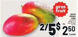 Metro GROSSE MANGUE ROUGE | LARGE RED MANGO offer