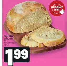 Metro MINI PAIN CALABRESE | MINI CALABRESE BREAD offer