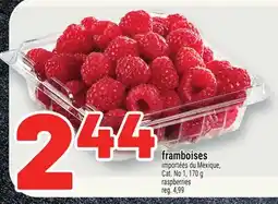 Metro FRAMBOISES | RASPBERRIES offer