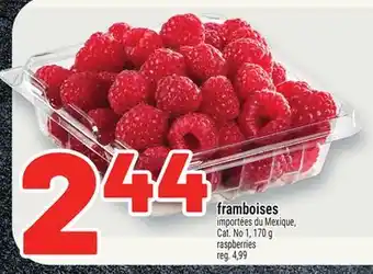 Metro FRAMBOISES | RASPBERRIES offer