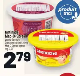 Metro TARTINADE MAP‑O‑SPREAD | MAP‑O‑SPREAD SPREAD offer