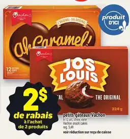 Metro PETITS GÂTEAUX VACHON | VACHON SNACK CAKES offer