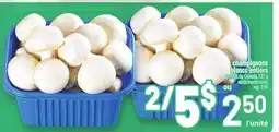 Metro CHAMPIGNONS BLANCS ENTIERS | WHITE MUSHROOMS offer