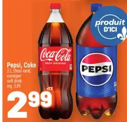 Metro PEPSI, COKE | SOFT DRINK offer