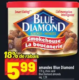 Metro AMANDES BLUEDIAMOND | BLUEDIAMOND ALMONDS offer