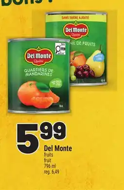 Metro DEL MONTE FRUITS | FRUIT offer