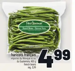 Metro HARICOTS FRANÇAIS | FRENCH BEANS offer