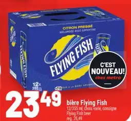 Metro BIÈRE FLYING FISH | FLYING FISH BEER offer