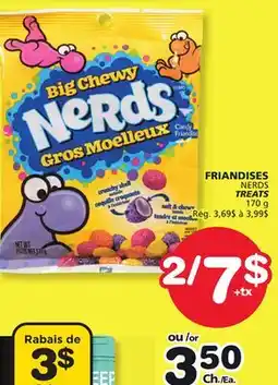 Marches Tradition NERDS TREATS offer