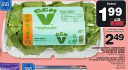 Marches Tradition GREENHOUSE BUTTER CRISPY OR GREEN & RED SALANOVA LETTUCE offer