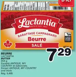 Marches Tradition LACTANTIA BUTTER offer