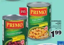 Marches Tradition PRIMO LEGUMES offer