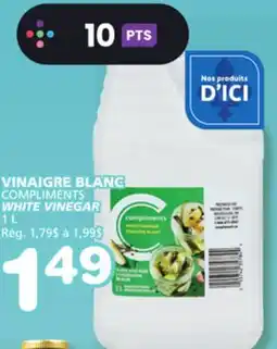 Marches Tradition COMPLIMENTS WHITE VINEGAR offer