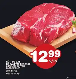 Marches Tradition BONELESS BOTTOM BLADE ROAST offer