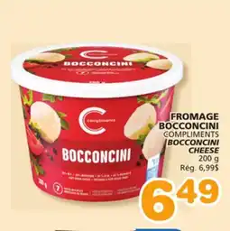 Marches Tradition COMPLIMENTS BOCCONCINI CHEESE offer