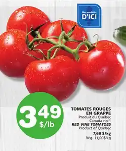 Marches Tradition RED VINE TOMATOES offer