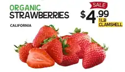 Pomme Natural Market Organic strawberries offer