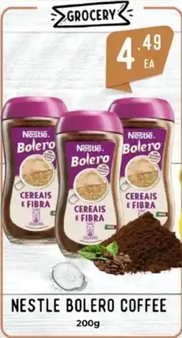 Tavora Foods Nestle bolero coffee offer