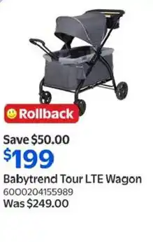 Walmart Babytrend Tour LTE Wagon offer