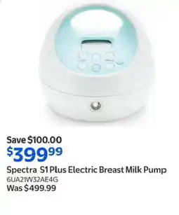 Walmart Spectra S1 Plus Electric Breast Milk Pump offer
