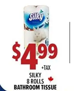 Victory Meat Market Silky 8 rolls bathroom tissue offer