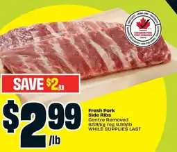 FreshCo Fresh Pork Side Ribs offer