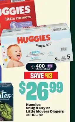 FreshCo HUGGIES snug & dry offer