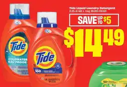 FreshCo Tide Liquid Laundry Detergent offer